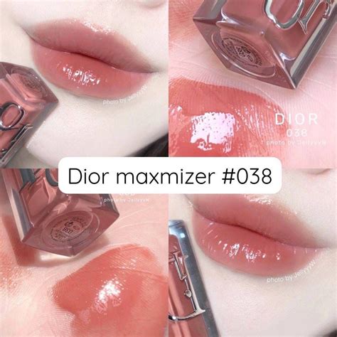 dior addict lip max 038|Dior 002 lip gloss.